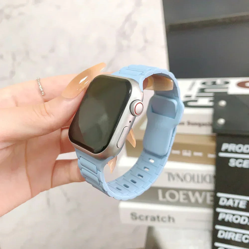 Silicone Strap for Apple Watch Band